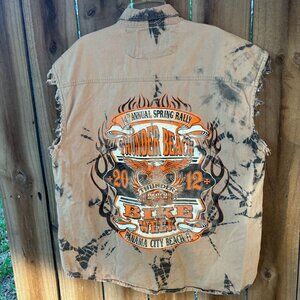 V-TWIN MOTORCYCLE APPAREL Thunder Beach 2012 Panama City Beach  SHIRT L